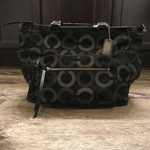 Coach Large Tote Bag 🖤💜